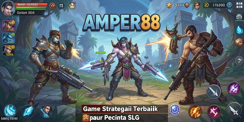 Tampilan screenshot gameplay AMPER88 yang menarik dan dinamis.