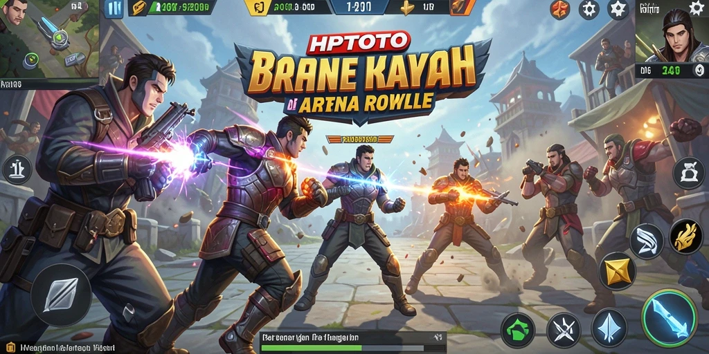 Tampilan gameplay seru di arena HPTOTO dengan pertarungan yang mendebarkan.