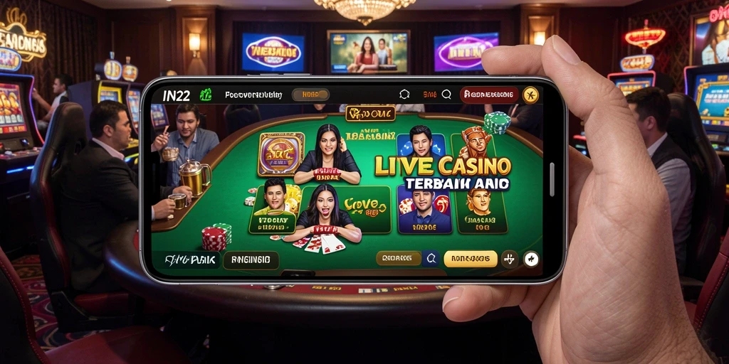 Tampilan gameplay langsung dari IN22 yang mendebarkan.