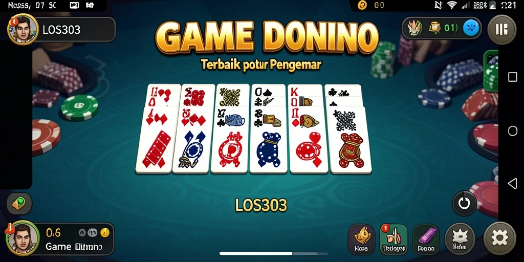 Gameplay seru dan menantang di LOS303, permainan Domino favorit.