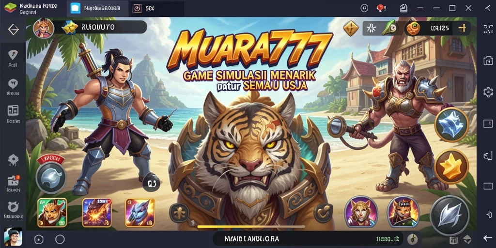 Tampilan menarik dari gameplay MUARA777 yang seru.