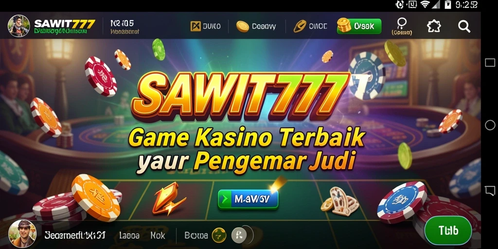 Tampilan gameplay menarik dari SAWIT777 yang memukau.